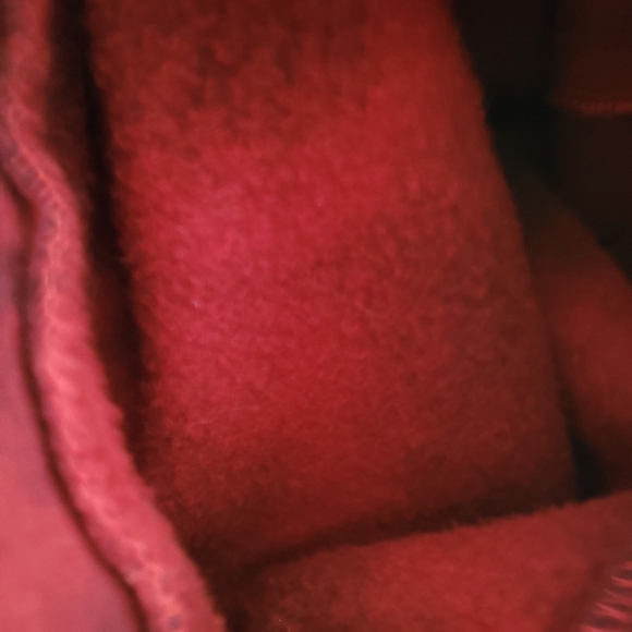 !!SOLD!! Hot Topic Red & Black Tie-Dye Lace-Up Hoodie 2x - Picture 10 of 12